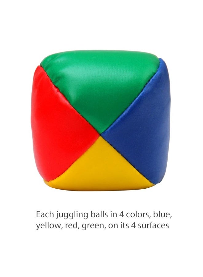 ELCOHO 7 Pack Beginners Juggling Balls Durable and Soft Easy Juggle Balls - Image 3