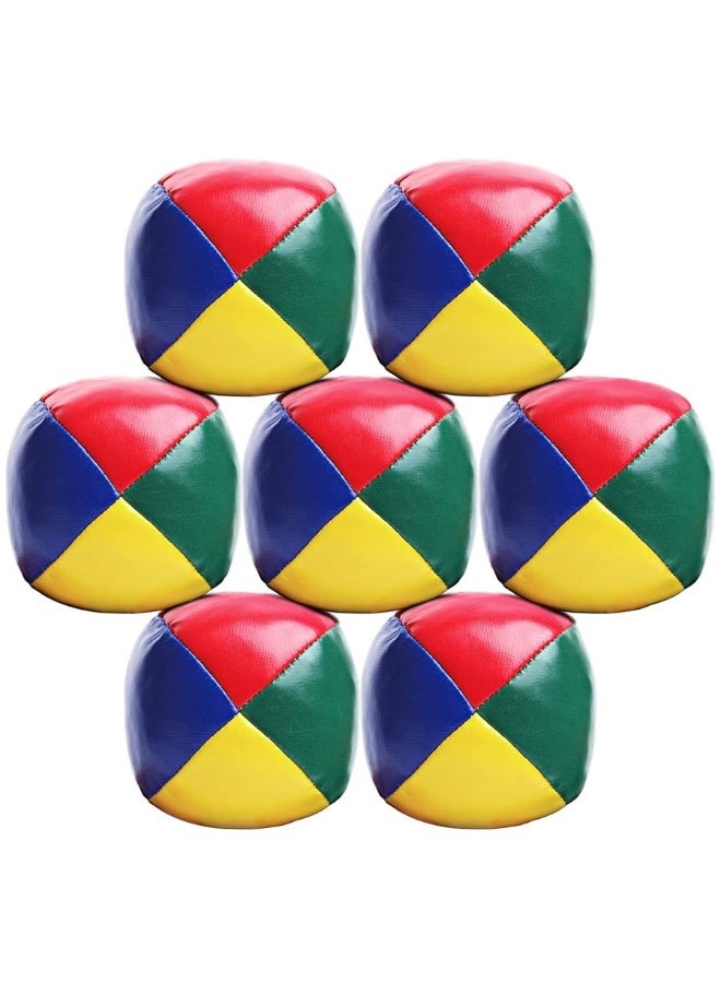 ELCOHO 7 Pack Beginners Juggling Balls Durable and Soft Easy Juggle Balls - Image 2