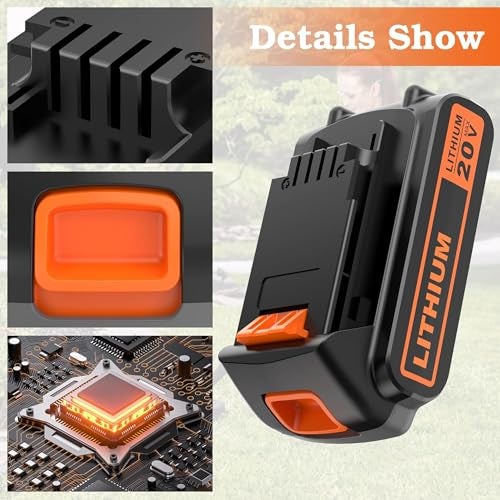 BLACK+DECKER BL2018-B1 20V 2.0Ah Lithium-Ion Battery - Image 5