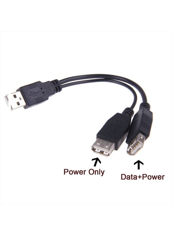 Chenyang كابل تمديد بيانات طاقة إضافية USB 2.0 نوع A 1 ذكر إلى 2 أنثى - Image 2