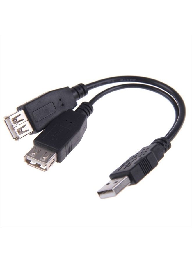 Chenyang كابل تمديد بيانات طاقة إضافية USB 2.0 نوع A 1 ذكر إلى 2 أنثى - Image 3