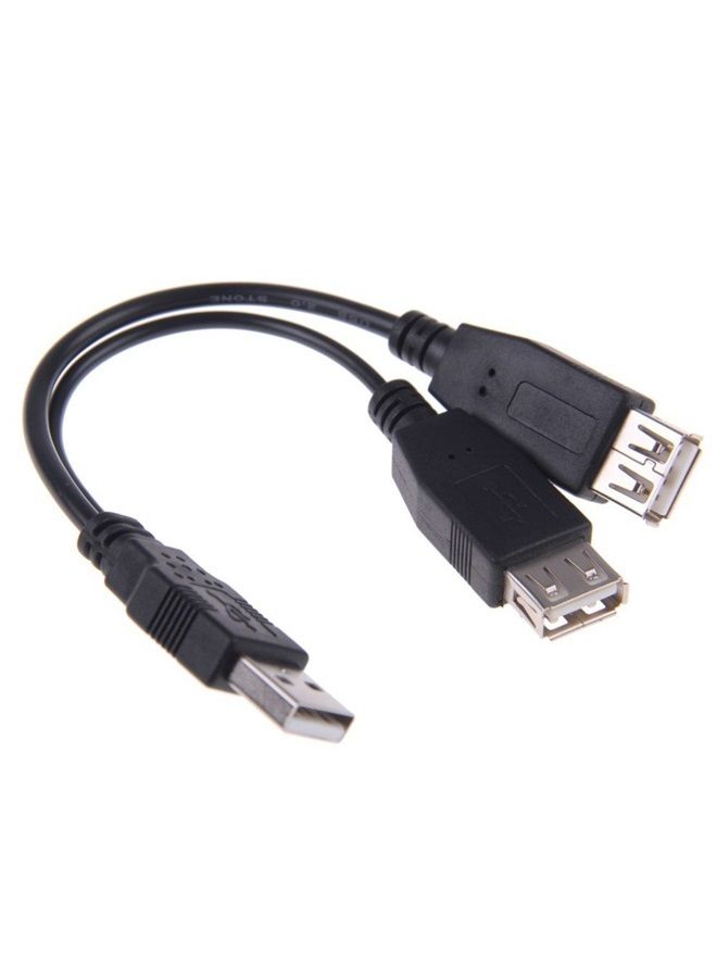 Chenyang كابل تمديد بيانات طاقة إضافية USB 2.0 نوع A 1 ذكر إلى 2 أنثى - Image 5