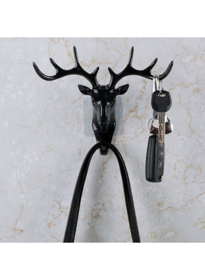 NIBEMINENT Wall-mounted Animal Shaped Hook Black 18.5x17cm  - Image 4