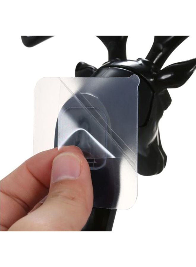 NIBEMINENT Wall-mounted Animal Shaped Hook Black 18.5x17cm  - Image 3