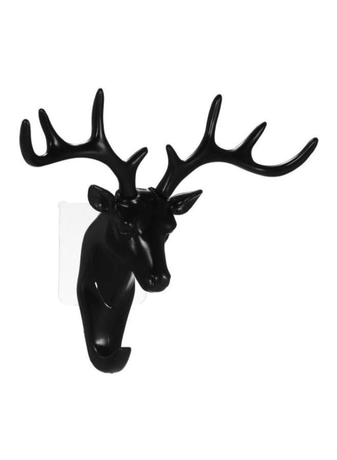 NIBEMINENT Wall-mounted Animal Shaped Hook Black 18.5x17cm  - Image 2