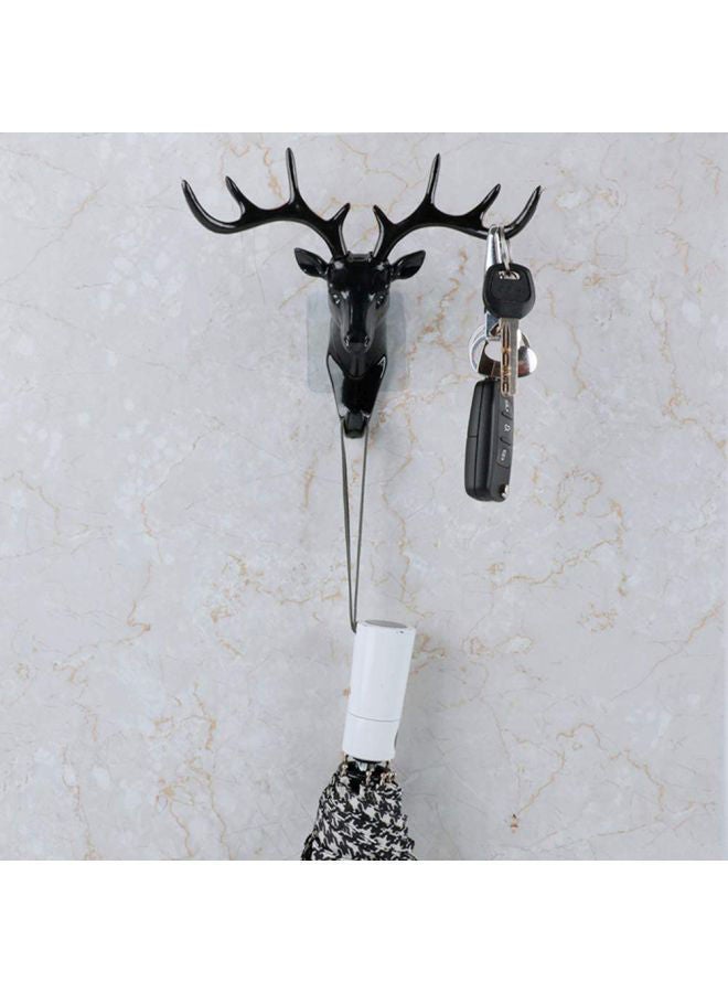 NIBEMINENT Wall-mounted Animal Shaped Hook Black 18.5x17cm  - Image 5