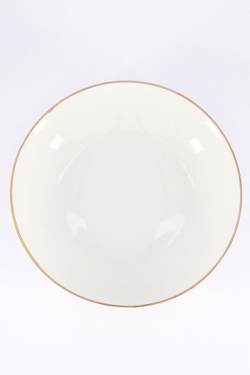 Muy Mucho 1 Piece Soup Plate 20 x 45 cm, White  - Image 1