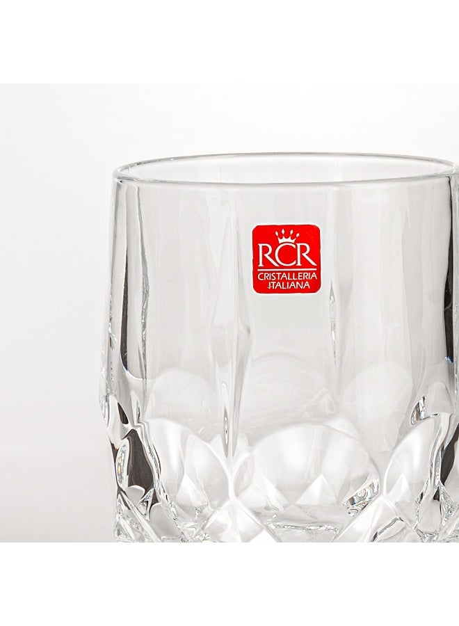 RCR 6 pc crystal tumblers set 350 ml Alkemist collection - Image 1