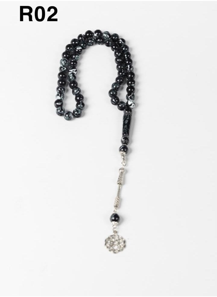 Men's rosary, size 10 ml, number of beads 51, model R02