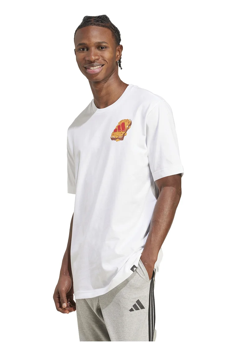 اديداس Food Peanut Butter & Jelly Graphic T-Shirt