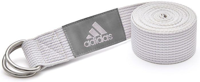 Adidas حزام يوغا أديداس - أبيض طباشيري، مقاس واحد - Image 4