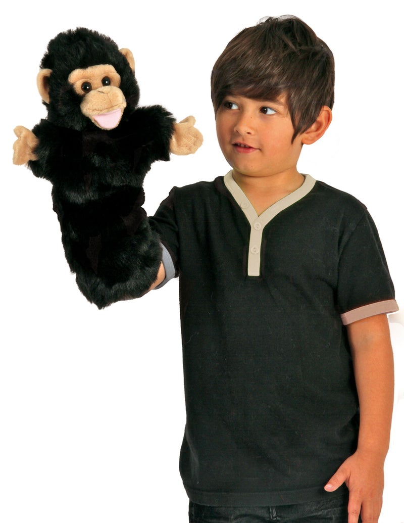The Puppet Company Long-Sleeves Chimp Hand Puppet, 15 inches - Image 3
