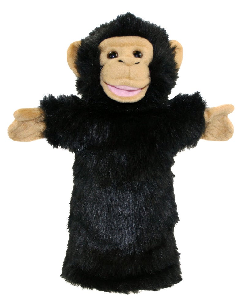 The Puppet Company Long-Sleeves Chimp Hand Puppet, 15 inches - Image 1