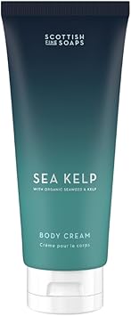 Scottish Fine Soaps Sea Kelp Body Cream 200ml Nourishing Body Cream with Hyaluronic Acid and Shea Butter - Image 1