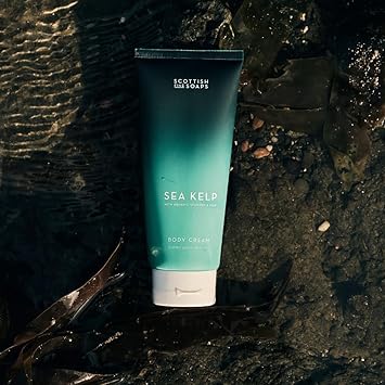 Scottish Fine Soaps Sea Kelp Body Cream 200ml Nourishing Body Cream with Hyaluronic Acid and Shea Butter - Image 5