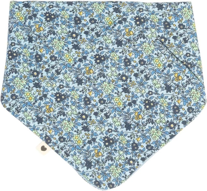 BIBS x Liberty Bandana Bib in Chamomile Lawn Baby Blue - Image 1