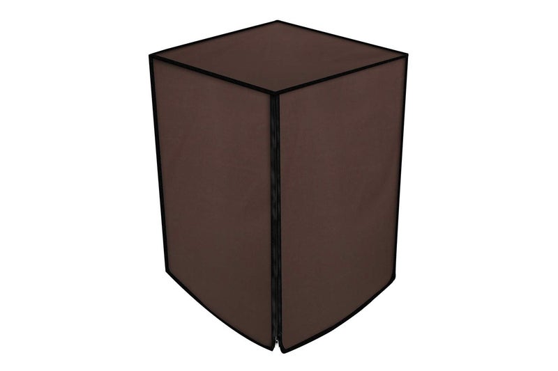 Wings Star Washing Machine Cover for LG 9 Kg Fully-Automatic Front Load FHV1409ZWB - Waterproof & Dustproof Cover Coffee - Image 3