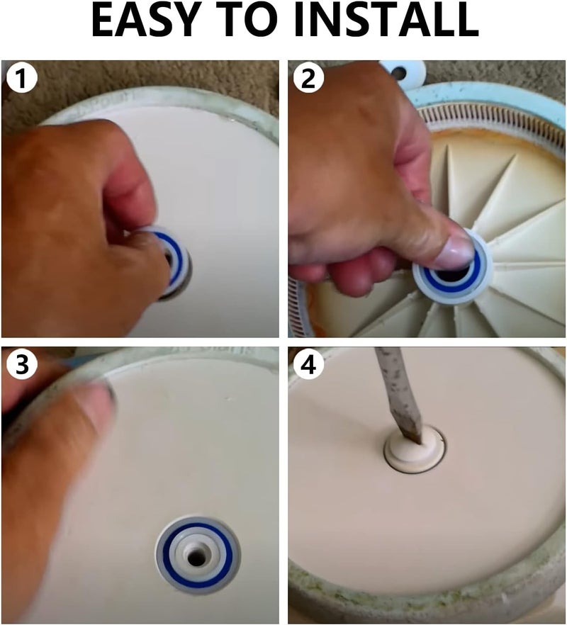 Funmit C60 C-60 Ball Bearing Replacement for Pool Cleaner Wheels, Perfectly Compatible with Polaris Pressure Pool Cleaners 180 and 280, Smooth Rotation and Sturdy Materials, 10 Pack - Image 5