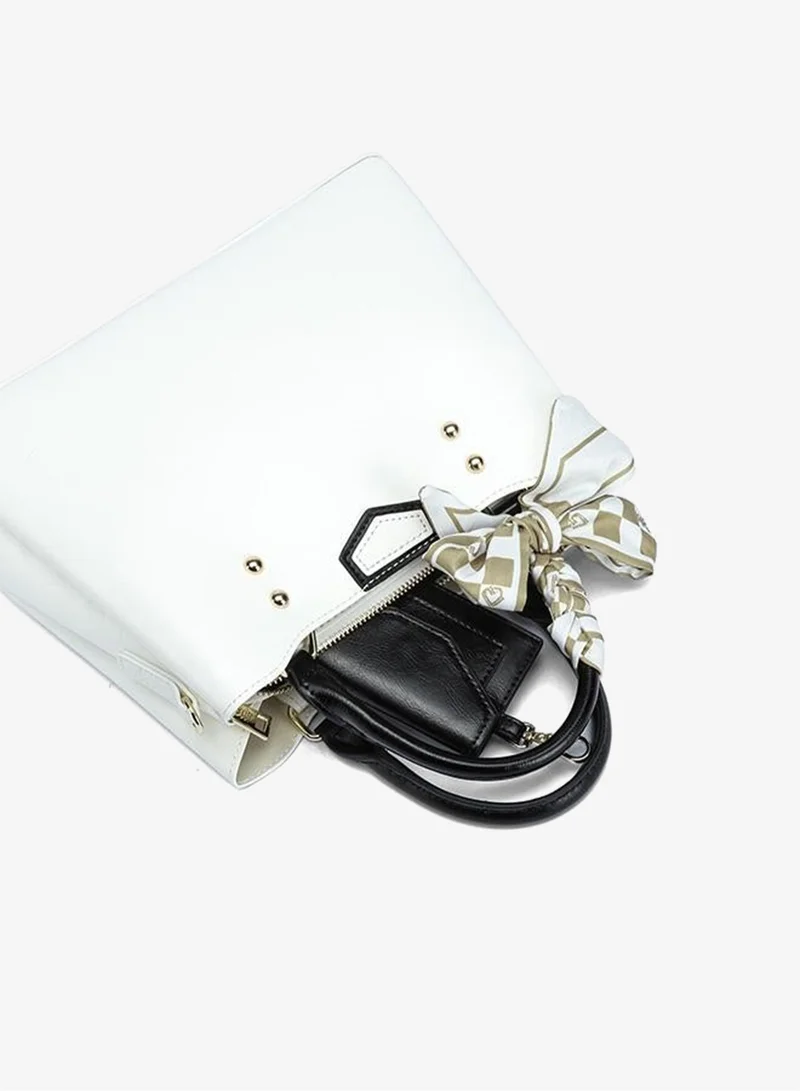 Fyor  Dual-Tone Handle Bag BD 190 for Women | Best Price UAE