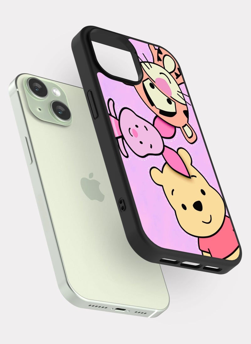 PXLAAT iPhone 15 case cover Tigger Pooh - Image 2