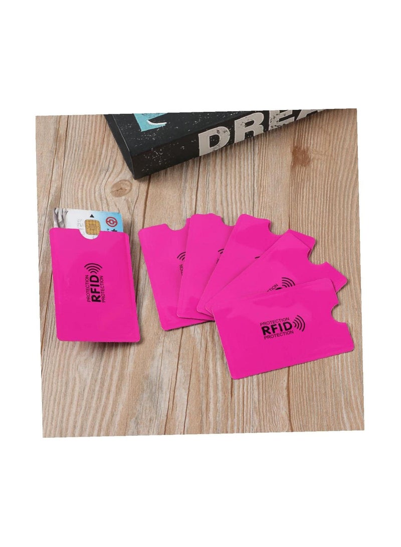 GGOOT 10pc Anti Blocking Reader Lock Card Holder Id Bank Card Case Protection Aluminium Metal Anti-theft Credit Card Holder  - Image 4