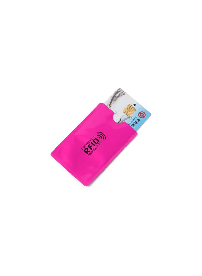 GGOOT 10pc Anti Blocking Reader Lock Card Holder Id Bank Card Case Protection Aluminium Metal Anti-theft Credit Card Holder  - Image 5