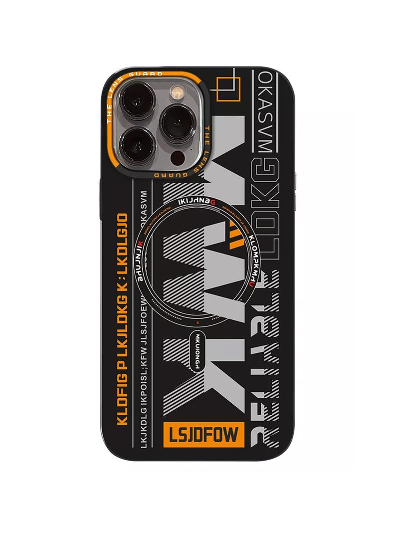 LEEKA iPhone 13 Pro Max LEEKA M2 Matte Magnetic Case frosted Back Cover Ultra Case for iPhone 13 Pro Max (Black)  - Image 1