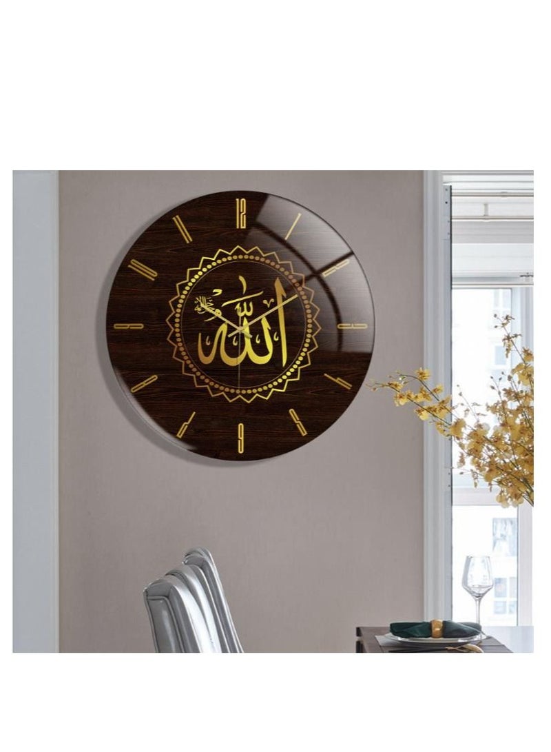 Y&D Acrylic Surah Al Ikhlas Wall Clock Islamic Calligraphy Gifts Eid Gift Ramadan Decor Luxury For Home - Image 3
