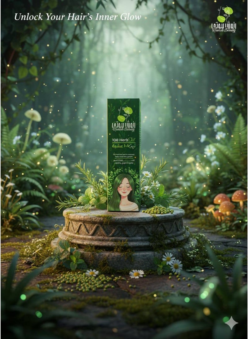 general The Aged Herbal Elixir! 108 Herb Oil from Ranoushe Beauty - Image 5