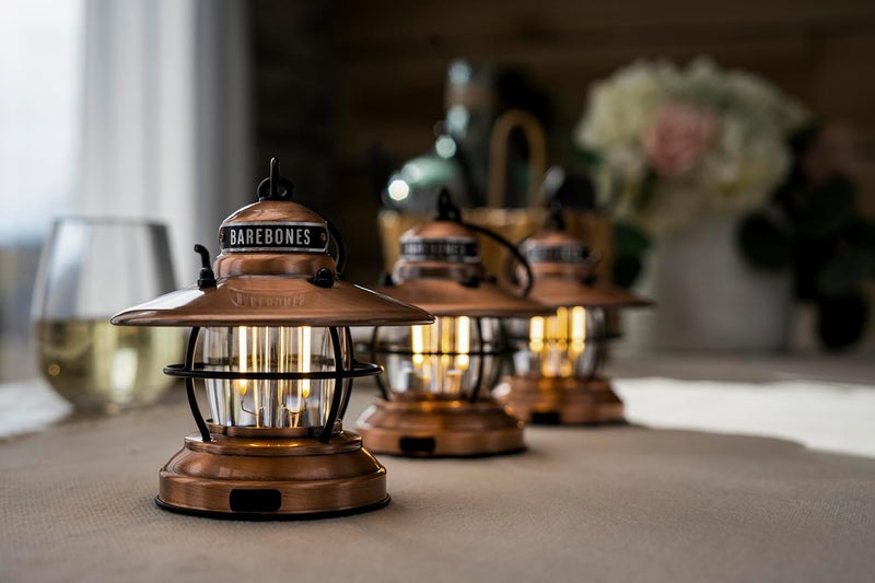 Barebones Edison Mini Lantern (Copper) - 3 Pack - Image 4