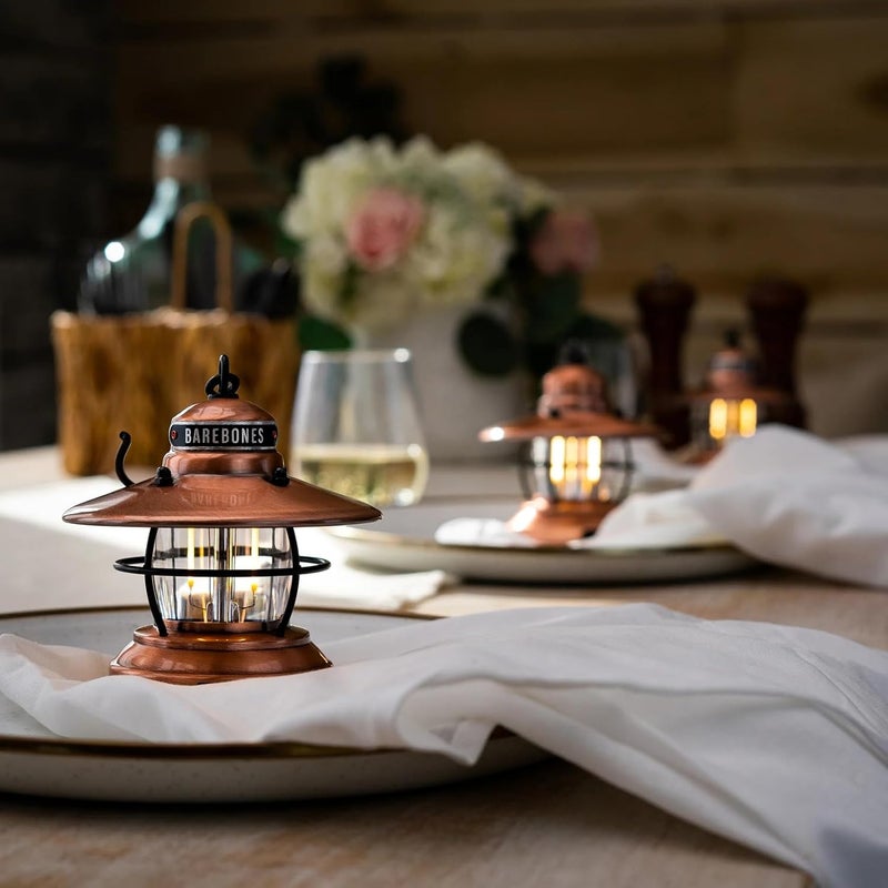 Barebones Edison Mini Lantern (Copper) - 3 Pack - Image 5