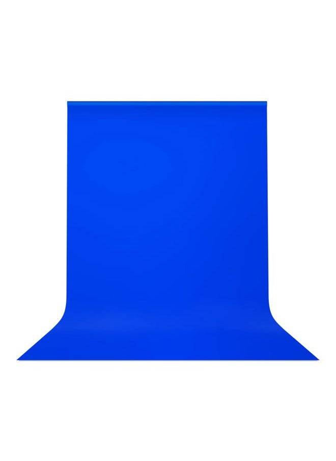 JS JULIUS STUDIO Julius Studio 5 X 10 Ft. Blue Photo Studio Backdrop Background for Photography, Video, and Content Creation Polyester Blue Muslin Backdrop, JSAG770  - Image 1