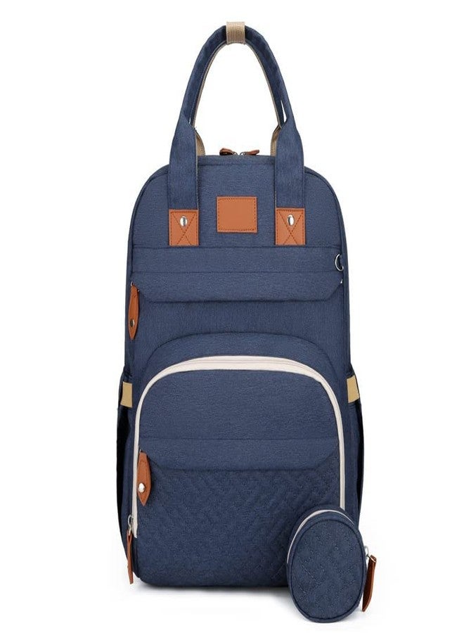 TRUE HUMAN Multipurpose withDiaper Bag Backpack | Foldable Mummy Bag | bagpack with Bassinet, Folding Crib, Travel, Foldable 900D, Waterproof, Washable Crib, Infant Sleeper Nest - Image 5