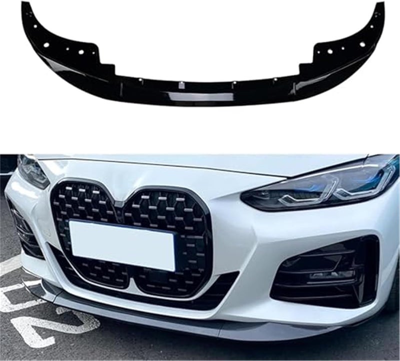 Yurefax Front Bumper Spoiler Lip for BMW 4 Series - Image 2