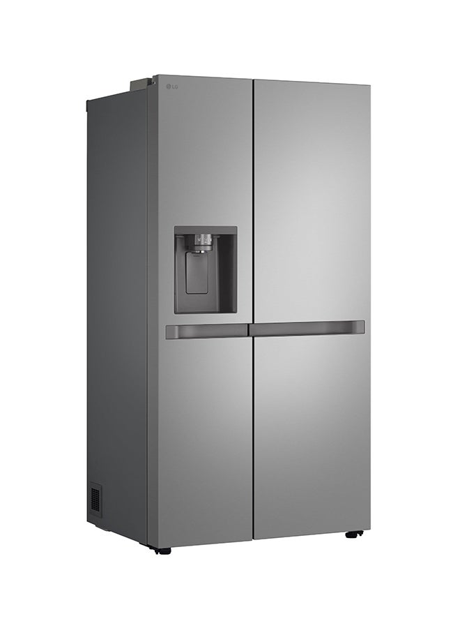 LG SBS Refrigerator 14.8 Cuft Freezer 7.3 Cu.ft Smart Inverter Ice Maker Prime Silver LS25NBLSIK Prime Silver - Image 2