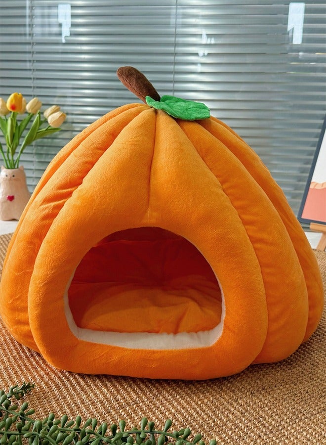 بيت القطط مغلق بالكامل، قابل للفصل والغسل، بيت للنوم، عالمي في جميع الفصول، سرير للقطط/سرير للكلب، بيت دافئ للقطط في الشتاء، عش للحيوانات الأليفة - Image 5
