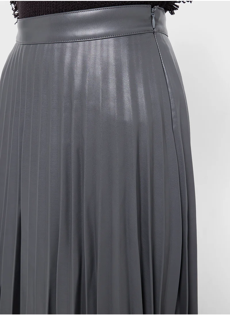 VERO MODA Pleated High Waist Skirt