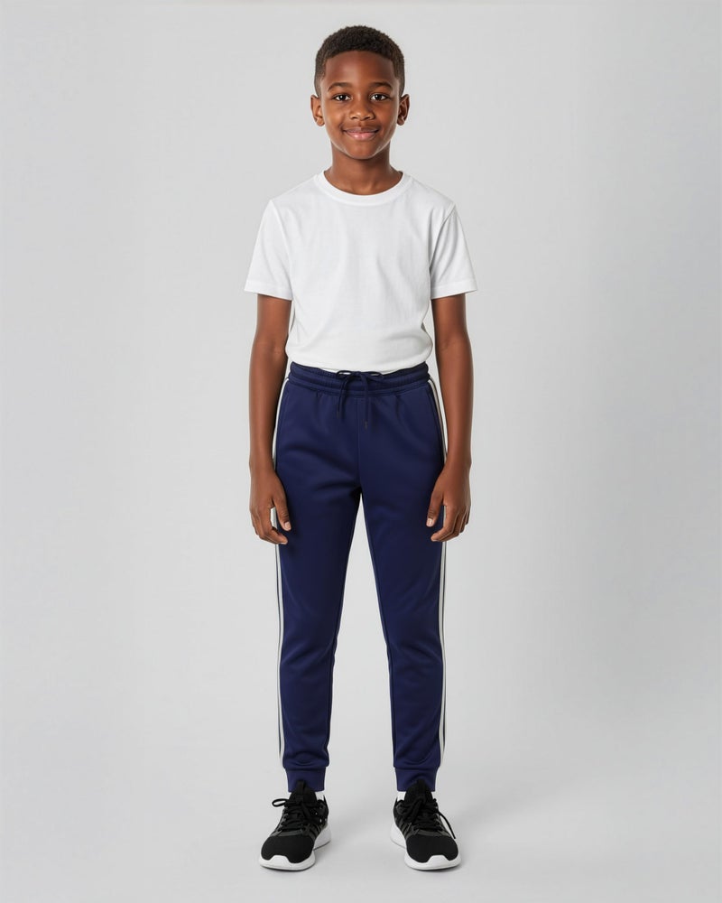 REALESSENTIALS Real Essentials 3 Pack: Boys Joggers with Pockets – Boys Sweatpants Athletic Jogger Pants for Kids,Set 1,L (14/16) - Image 4