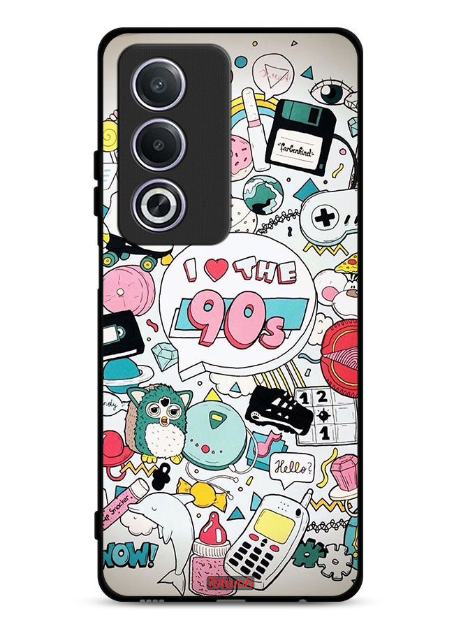 Tolwak Oppo A3 Pro 5G Protective Case Cover I Love The 90s  - Image 1