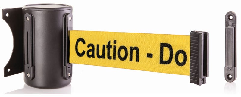 US Weight Wall Mount with Retractable Belt – 13' Caution,U2501CAU - Image 1