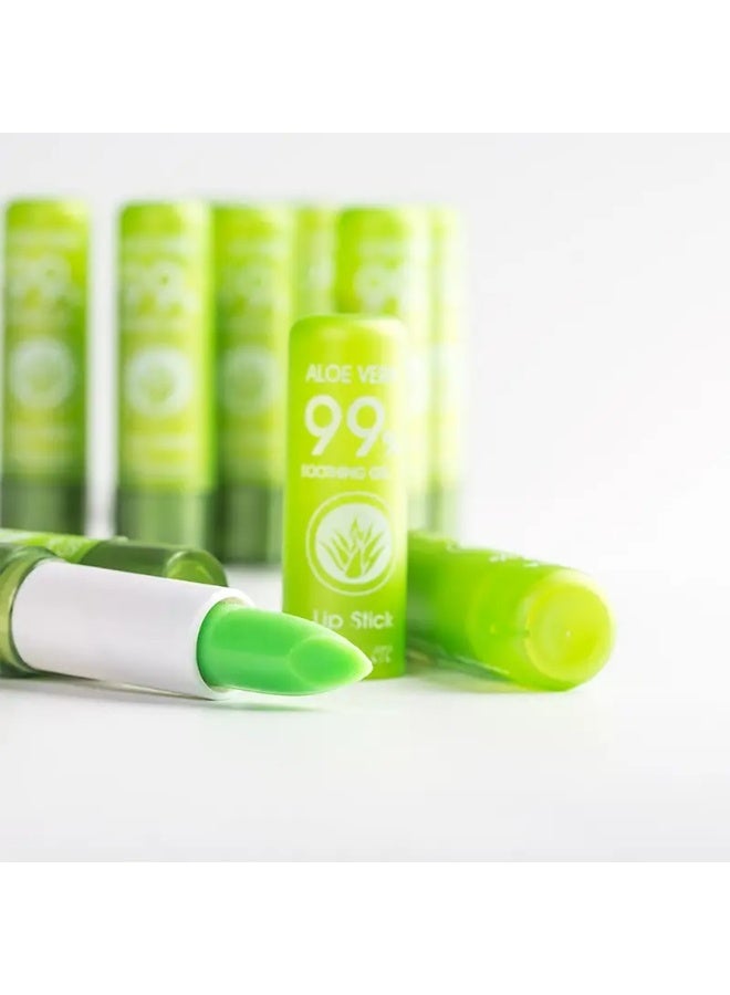 ALOE VERA Nutritious Aloe Vera Color-Changing Lipstick | Long-Lasting Moisturizing Lip Balm & Gloss 2-in-1 Valentine's Gift - Image 2