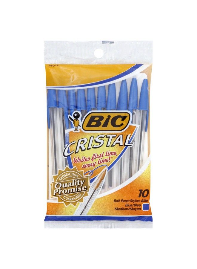 Bic Xtra Smooth Ball Pen Medium Blue 10 Ea (Pack Of 6) - Image 1