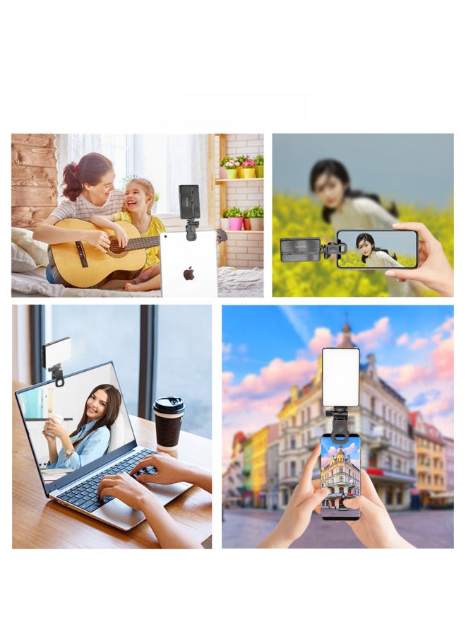 Generic Mobile Phone Fill Light Table Live With Ring Light Photography Special Compact Video Shooting Light-Specifications:ST120 Fill Light + Mobile Phone Tablet Clip + Tripod + Hot Boots  - Image 4