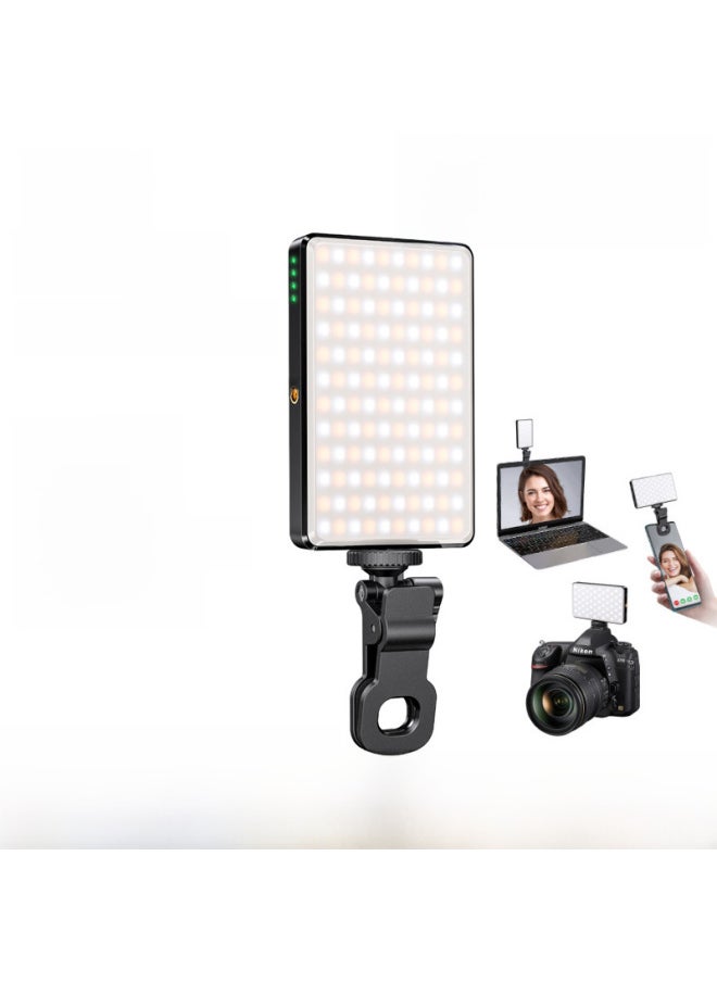 Generic Mobile Phone Fill Light Table Live With Ring Light Photography Special Compact Video Shooting Light-Specifications:ST120 Fill Light + Mobile Phone Tablet Clip + Tripod + Hot Boots  - Image 2