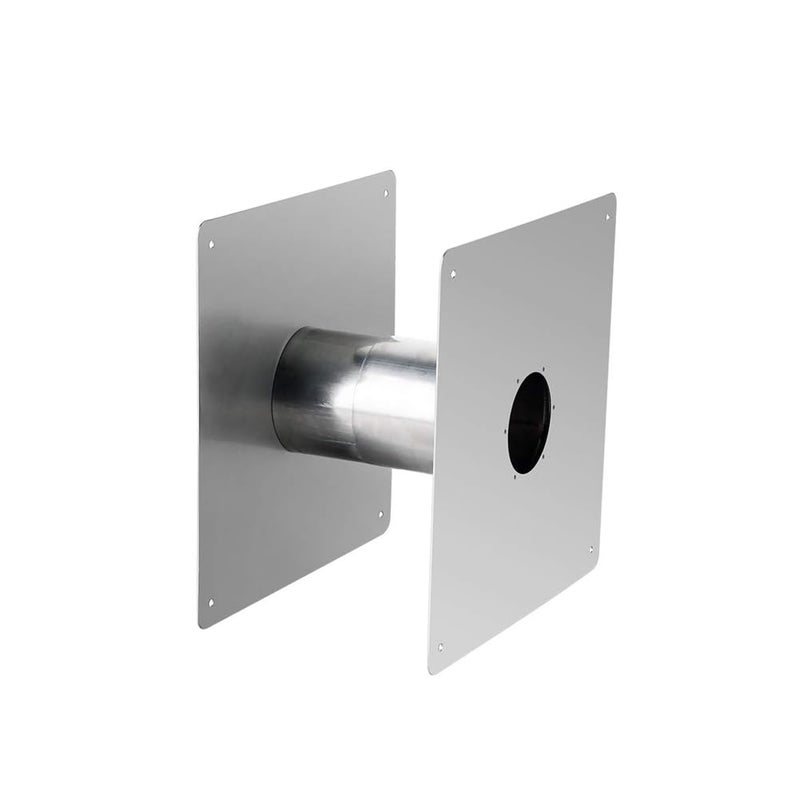 304 stainless steel double wall sleeve Adjustable stainless steel wall thimble for indoor gas water heaters - Image 1