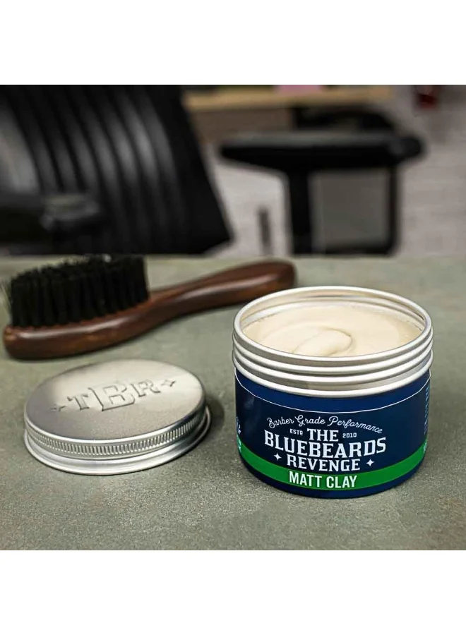 The Bluebeards Revenge The Bluebeards Revenge Matt Clay, Medium Hold Low Shine Hair Clay For a Matte Finish Hairstyle With Added Texture 150ml