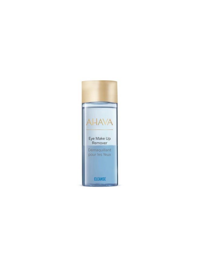 AHAVA AHAVA Time To Clear Eye Make-up Remover - Bi-phased makeup remover, lifts away waterproof eye makeup, not leaves sticky residue, leaves the eye area tender & smooth, with exclusive Osmoter, 4.2 Fl.Oz  - Image 1