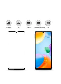Generic IMODEAL Screen Protector for Xiaomi Redmi 10C / Redmi 10 Power / Poco C40 (India) Tempered Glass Full Glue Edge to Edge Clear  - Image 2