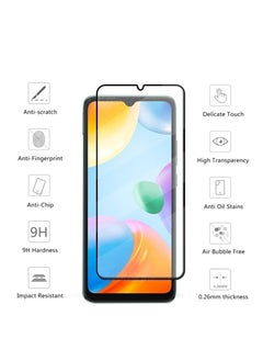 Generic IMODEAL Screen Protector for Xiaomi Redmi 10C / Redmi 10 Power / Poco C40 (India) Tempered Glass Full Glue Edge to Edge Clear  - Image 3