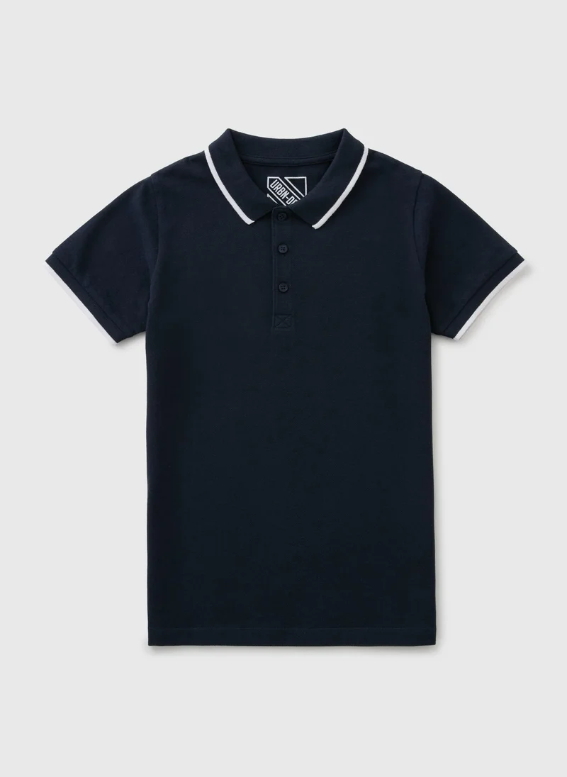 Matalan Boys Navy Polo Top